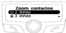 PARROT CK3300 - Zoom da agenda Telefonica : - 3