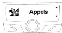 PARROT CK3300 - Appel depuis le répertoire - 2