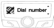 PARROT CK3300 - Dial a number - 1