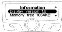 PARROT CK3300 - Versione software: - 4