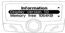 PARROT CK3500 - Software version: - 1