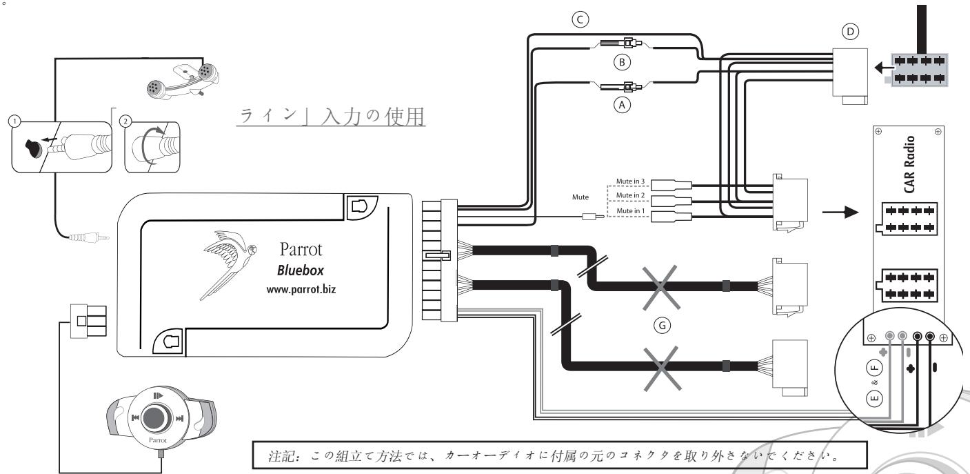 PARROT MUSICKIT 6000 - ISO ネルクタ付き力一才一デイ才（以下の円を参照）： - 1