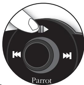 PARROT MUSICKIT 6000 - Muzik dosyalarinin okunması sirasinda durdurma: - 1