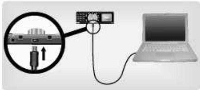 PARROT RK8200 - Using the internal memory of the Parrot RK8200 - 1