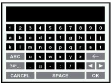 PARROT SPECCHIO - Utiliser le clavier virtuel - 1