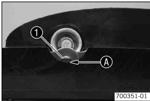 KTM 1190 RC8 - Checking chain sliding guard - 1