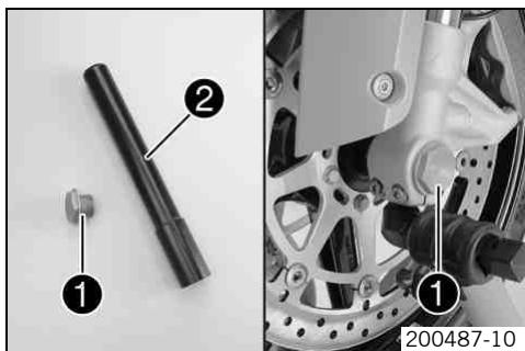 KTM 1190 RC8 - Fitting front wheel - 1