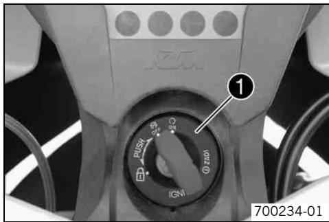 KTM 1190 RC8 - Ignition/steering lock - 1