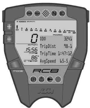 KTM 1190 RC8 - Indicator lamps - 1