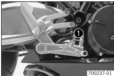 KTM 1190 RC8 - Foot brake pedal - 1