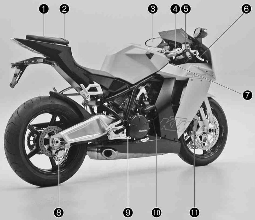 KTM 1190 RC8 - VIEW OF VEHICLE - 1