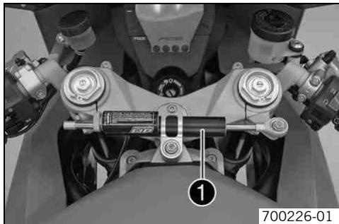 KTM 1190 RC8 - Steering damper part number - 1