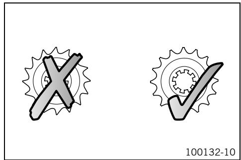 KTM 1190 RC8 - Checking rear sprocket / engine sprocket for wear - 1