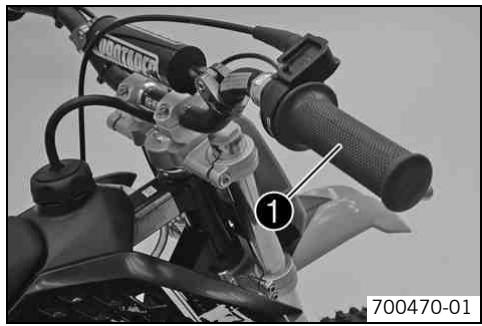 KTM 50 SX MINI - Poignée des gaz - 1