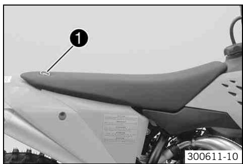 KTM 50 SX MINI - Retirer la selle - 1