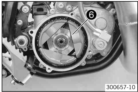 KTM 50 SX MINI - Déposer l'embrayage centrifuge - 4