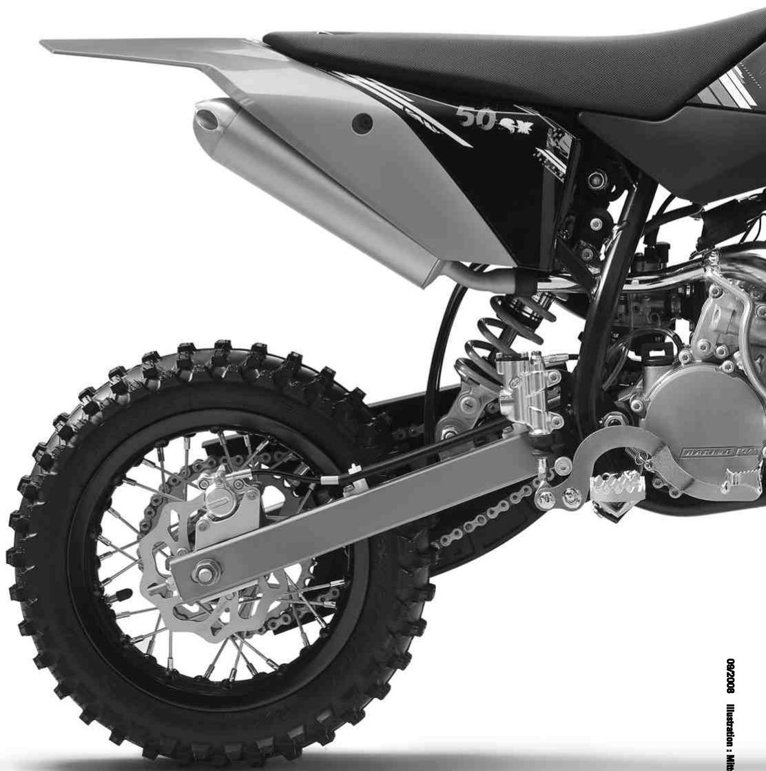 KTM 50 SX MINI - Vuel du véhicule - 2