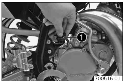 KTM 50 SX MINI - Remplir d'huile de boîte de vitesses - 2