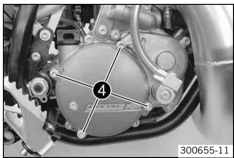 KTM 50 SX MINI - Déposer l'embrayage centrifuge - 6