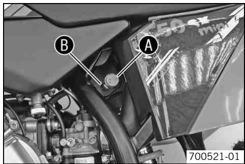 KTM 50 SX MINI - Avertissement - 1