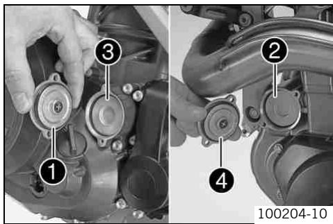 KTM 690 SMC - Mounting oil filter - 1