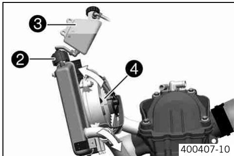 KTM 690 SMC - Cooling system - 2