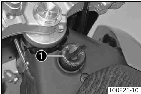 KTM 690 SMC - Ignition/steering lock - 1