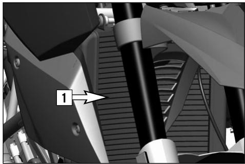 KTM 990 SUPERMOTO T - Replacing the brake light and taillight bulbs - 3