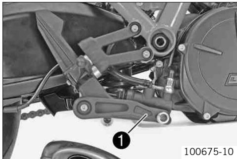 KTM 1190 RC8 R AUS - Foot brake pedal - 1