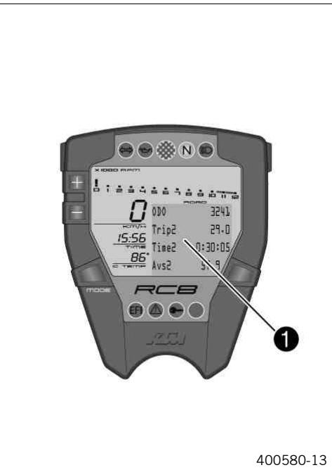 KTM 1190 RC8 R EU - Info display - 1