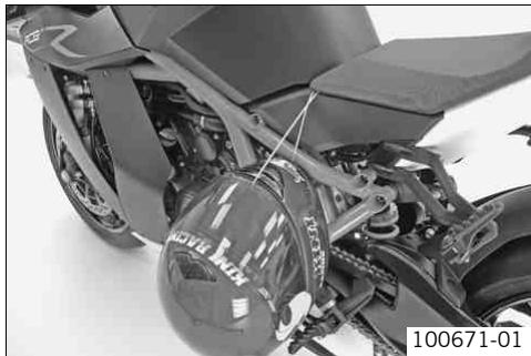 KTM 1190 RC8 R EU - Helmet lock - 1