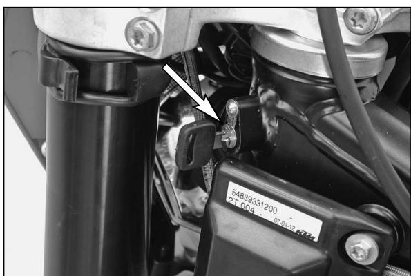 KTM 250 EXC SIX DAYS - Lever de starter au guidon - 5