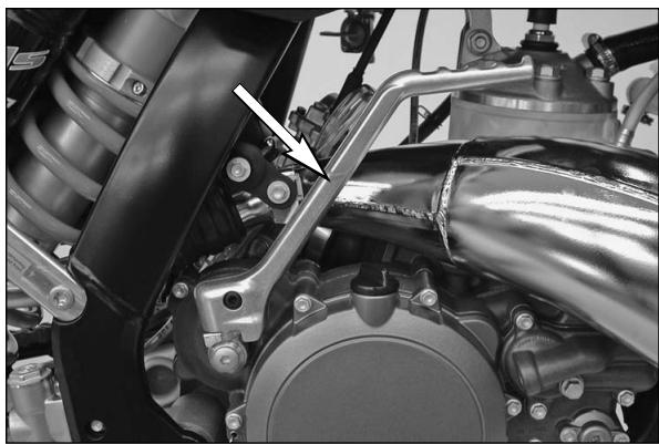 KTM 250 EXC SIX DAYS - Lever de starter au guidon - 2