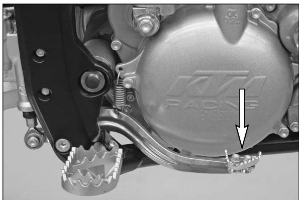 KTM 250 EXC SIX DAYS - Lever de starter au guidon - 3
