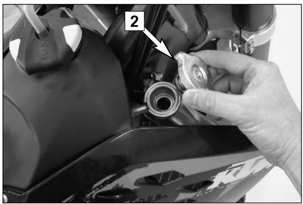 KTM 250 EXC-F SIX DAYS - Replacing headlight lamp/parking light lamp - 2