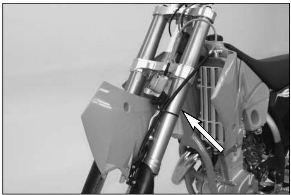 KTM 250 EXC-F SIX DAYS - Changing the fork offset (caster) (SX-F, XC-F, XCF-W USA, EXC-F Six Days) * - 2