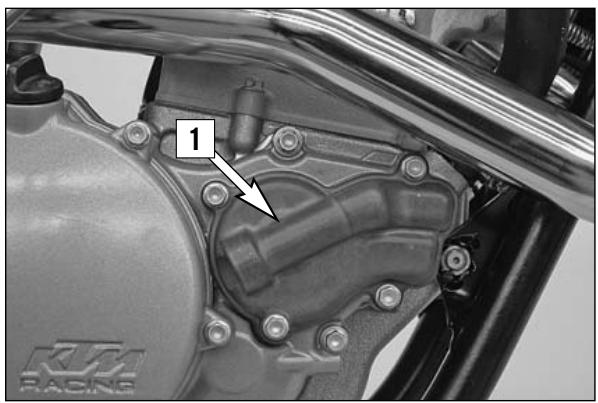 KTM 250 EXC-F SIX DAYS - Replacing headlight lamp/parking light lamp - 1