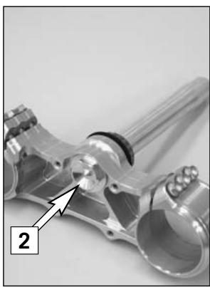 KTM 250 EXC-F SIX DAYS - Changing the fork offset (caster) (SX-F, XC-F, XCF-W USA, EXC-F Six Days) * - 6
