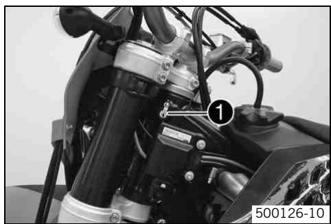 KTM 250 XC-F USA - Steering lock (EXC-F, EXC-F SIX DAYS) - 1