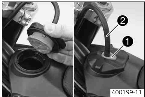 KTM 250 XC-F USA - Closing filler cap - 1