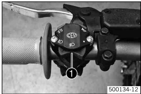KTM 250 XC-F USA - Light switch (EXC-F, EXC-F SIX DAYS) - 1