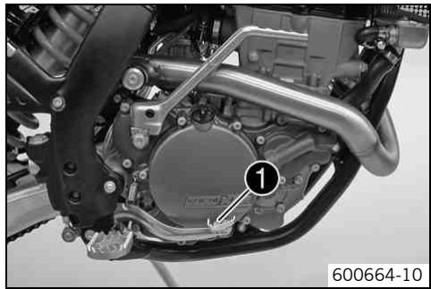 KTM 250 XC-F USA - Foot brake pedal - 1