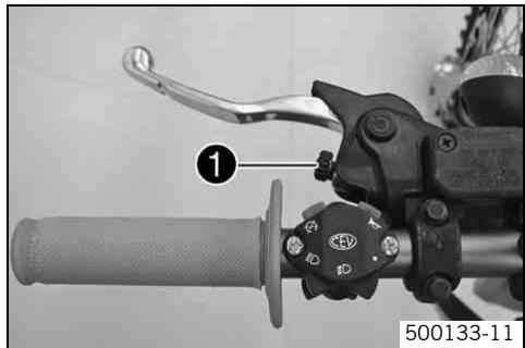 KTM 250 XC-F USA - Adjusting basic position of clutch lever - 1