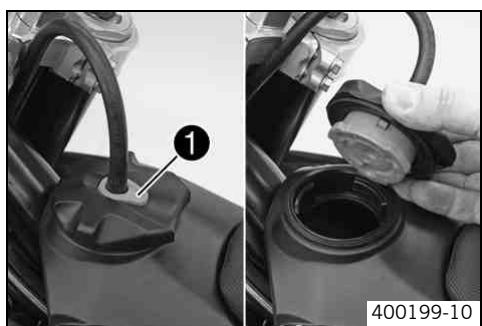KTM 250 XC-F USA - Opening filler cap - 1