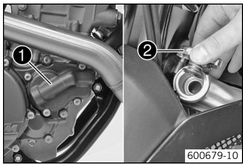 KTM 250 XC-F USA - Cooling system - 1