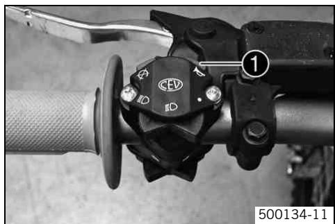 KTM 250 XC-F USA - Horn button (EXC-F, EXC-F SIX DAYS) - 1