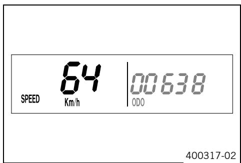 KTM 250 XC-F USA - SPEED display mode (speed) - 1