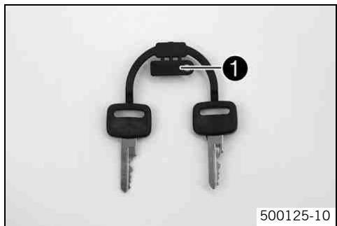KTM 250 XC-F USA - Key number (EXC-F, EXC-F SIX DAYS) - 1