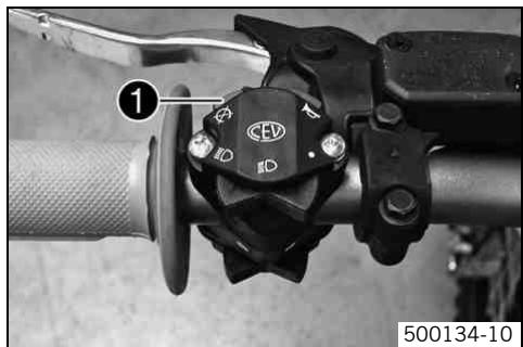 KTM 250 XC-F USA - Short circuit button (EXC-F, EXC-F SIX DAYS) - 1
