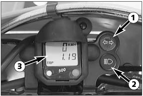 KTM 400 MXC - Hand brake lever - 1